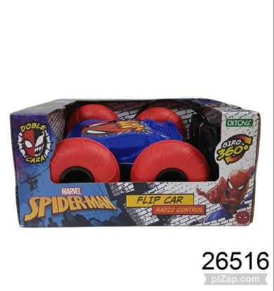 Imagen de FLIP CAR SPIDERMAN RADIO CONTROL 6.26